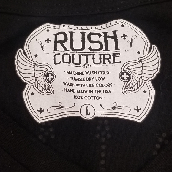 Rush Couture Designer V-Neck - Picture 4 of 4